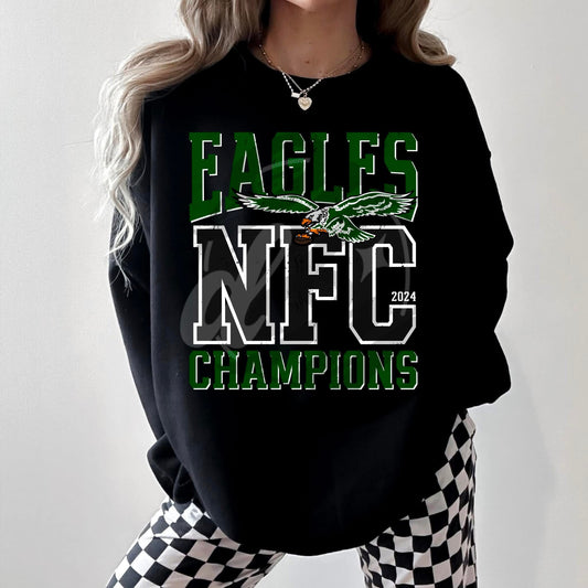 Eagles NFC Champs 2024 Throwback