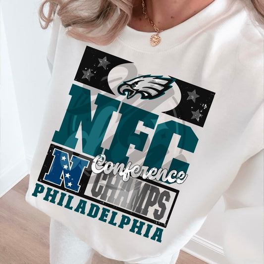 Eagles NFC Champs Black