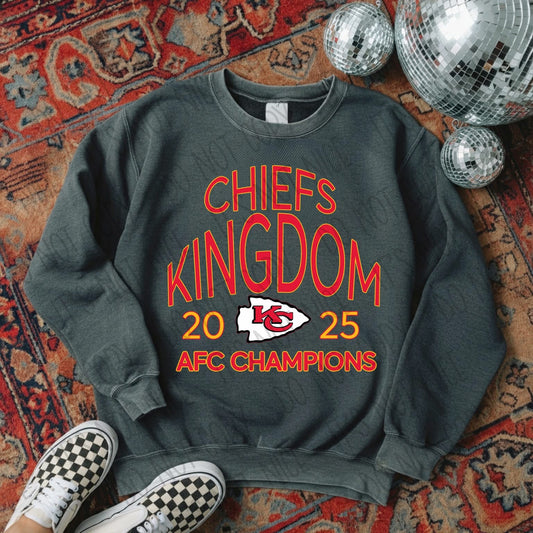 Chiefs Kingdom AFC Champions 2025