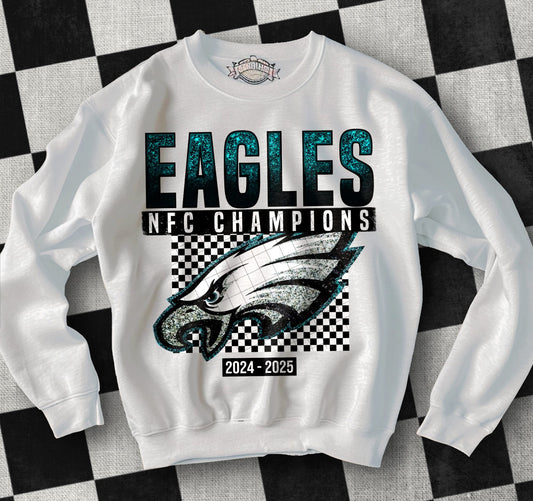 Eagles NFC Champions Glitter