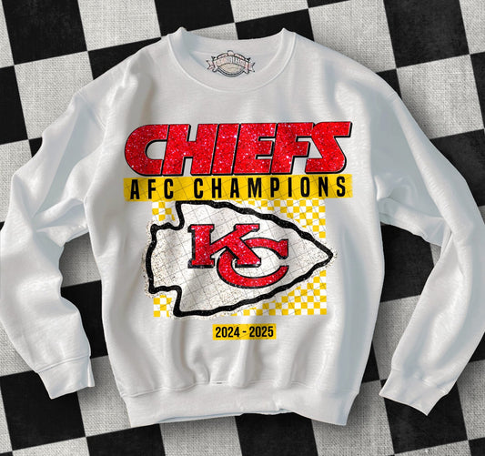 Chiefs AFC Champions Chiefs Kingdom Yellow
