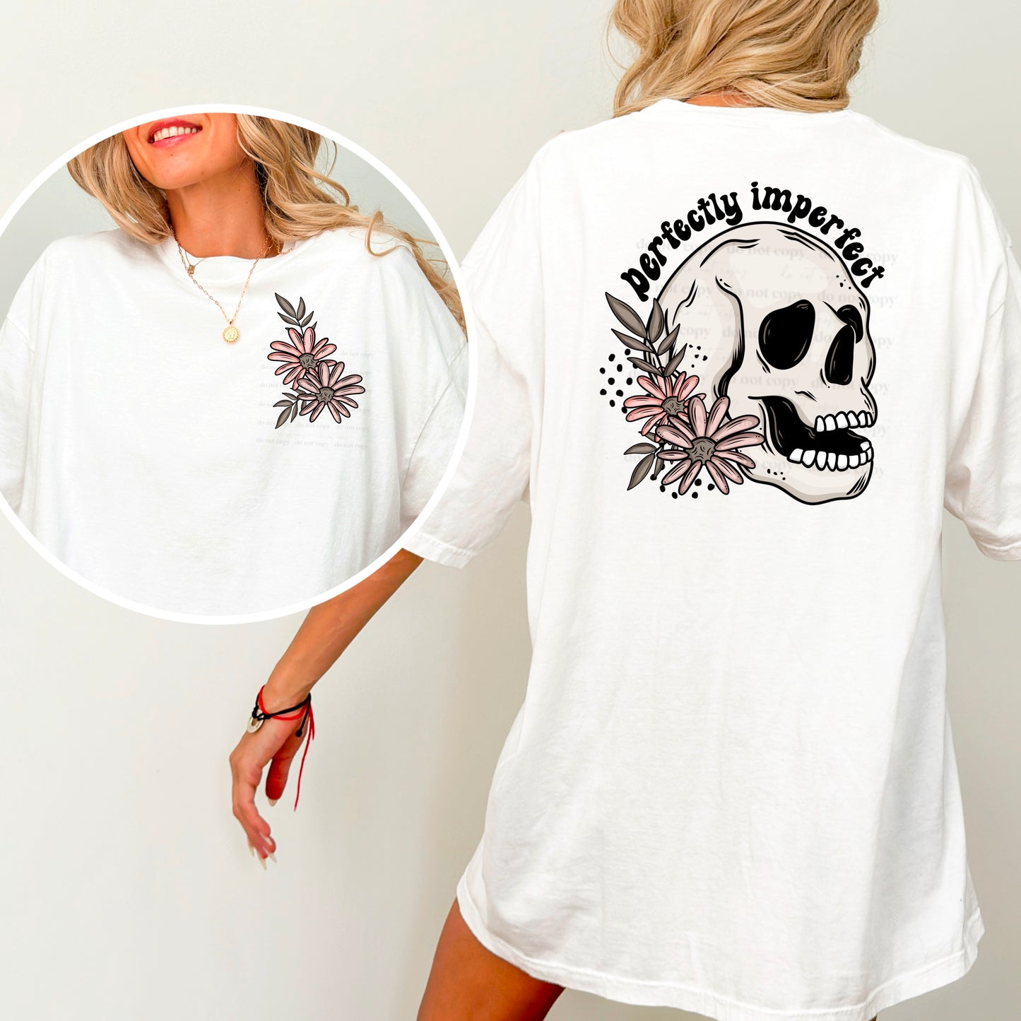 FLORAL SKULL