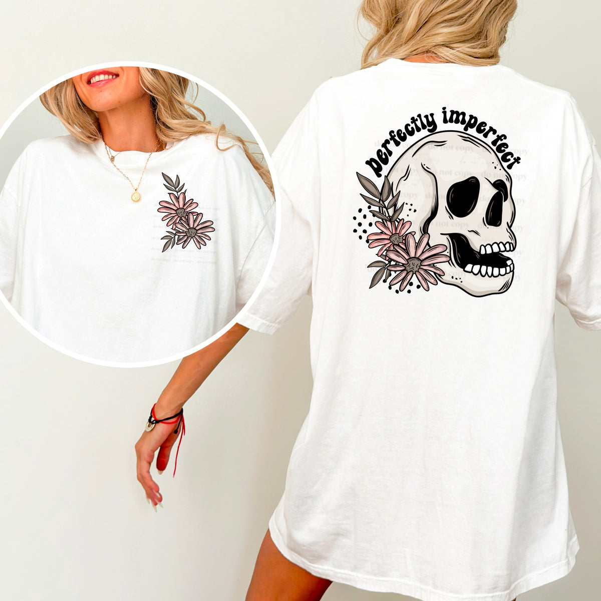 FLORAL SKULL