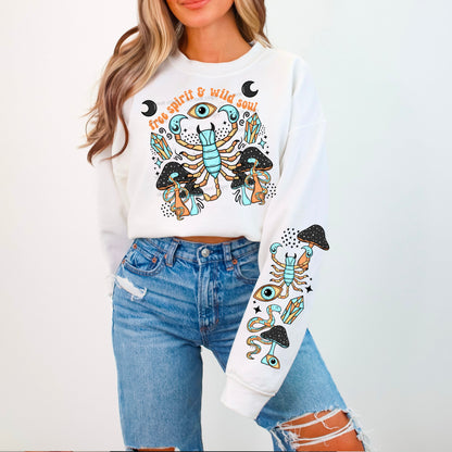 FREE SPIRIT & WILD SOUL-SLEEVE