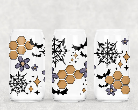Sweet & Spooky Honeycomb - UV Libby Wrap