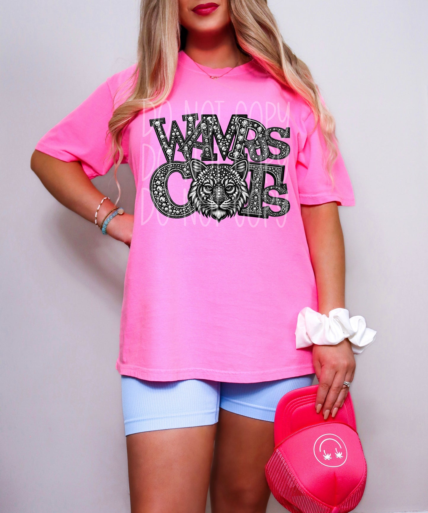 Wampus Cats (rhinestones)