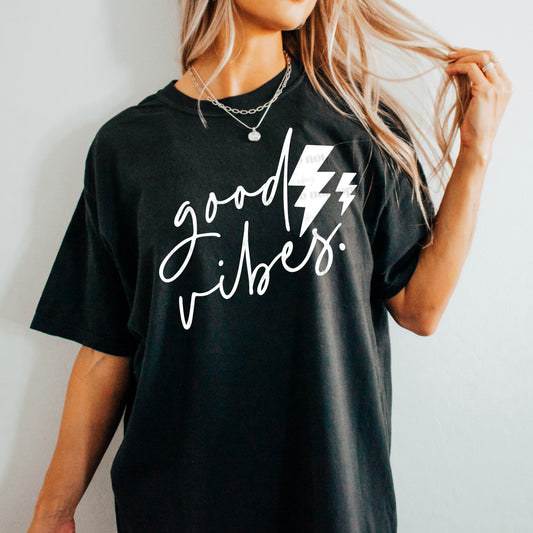 GOOD VIBES BOLT WHITE