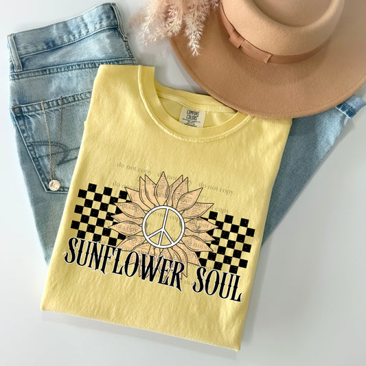 SUNFLOWER SOUL-CHECKERED