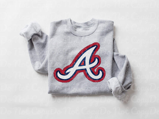 Atlanta Braves - red, white and blue