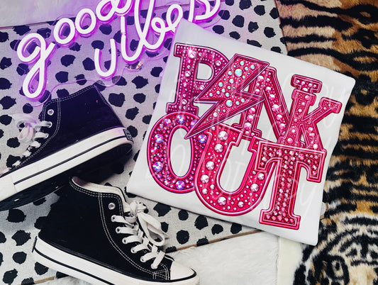 Pink Out Pink (rhinestones)