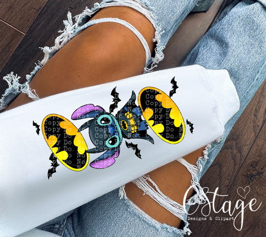 Blue Dog Batman Sleeve