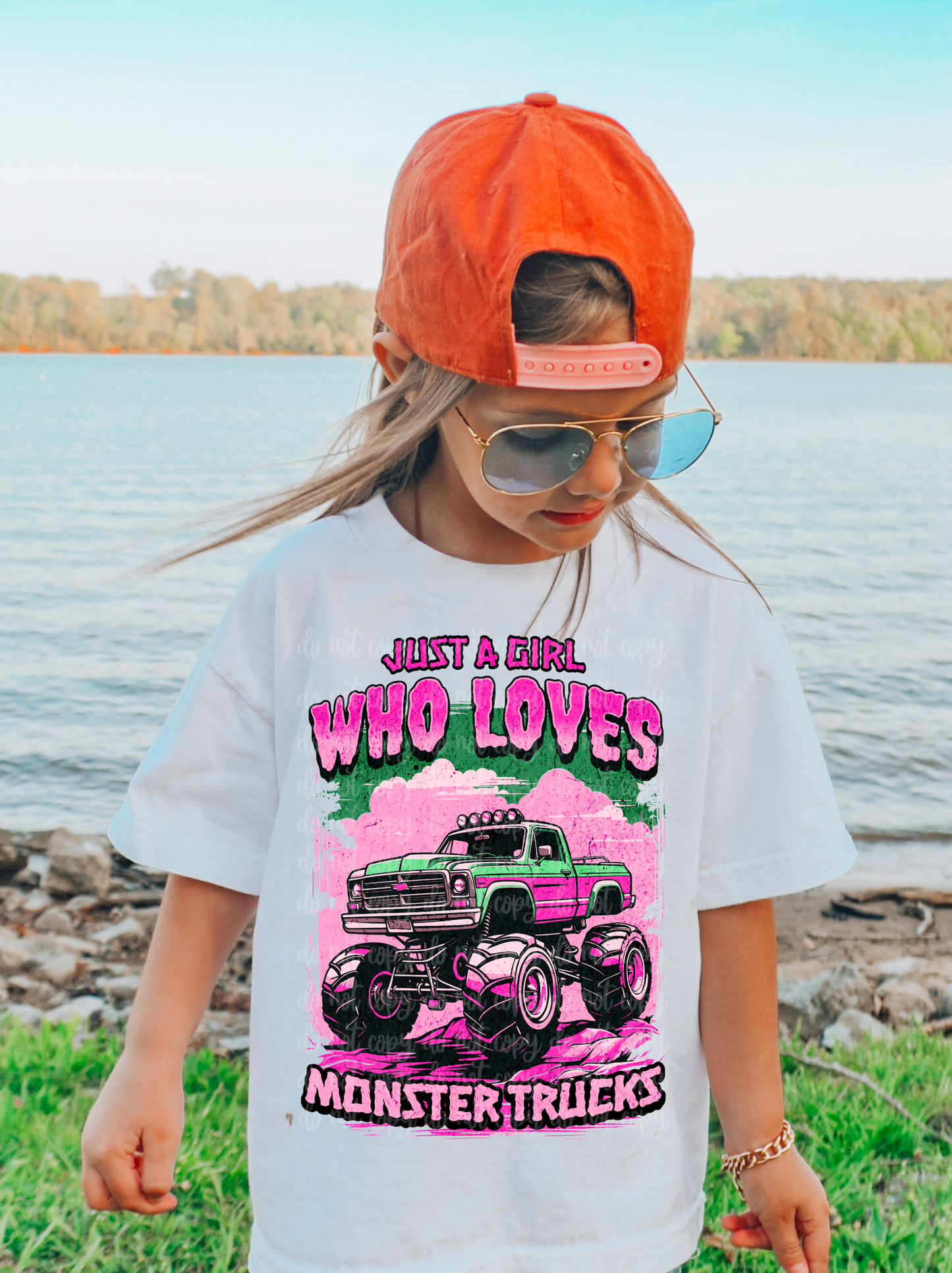 Just A Girl Who Loves Monster Trucks