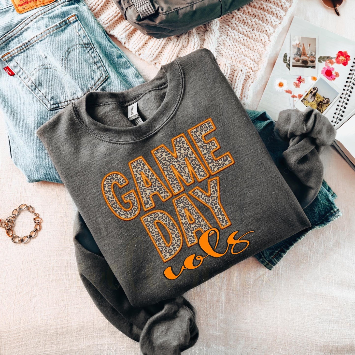 Game day, Vols - cheetah print
