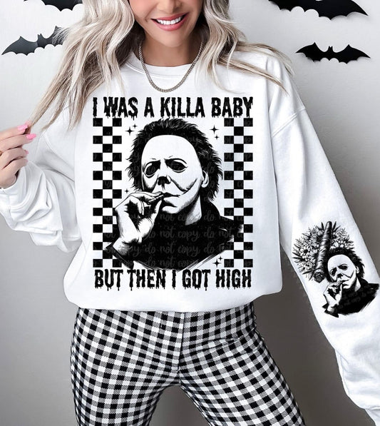 I Was A Killa Then I Got High-Michael SLEEVE
