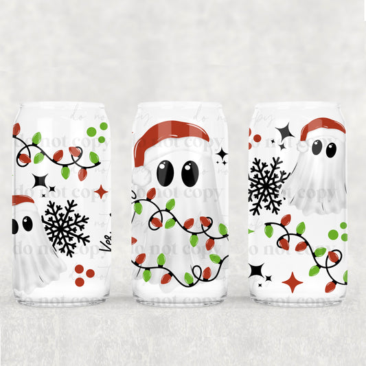 GHOST CHRISTMAS LIGHTS - UV Libby Wrap