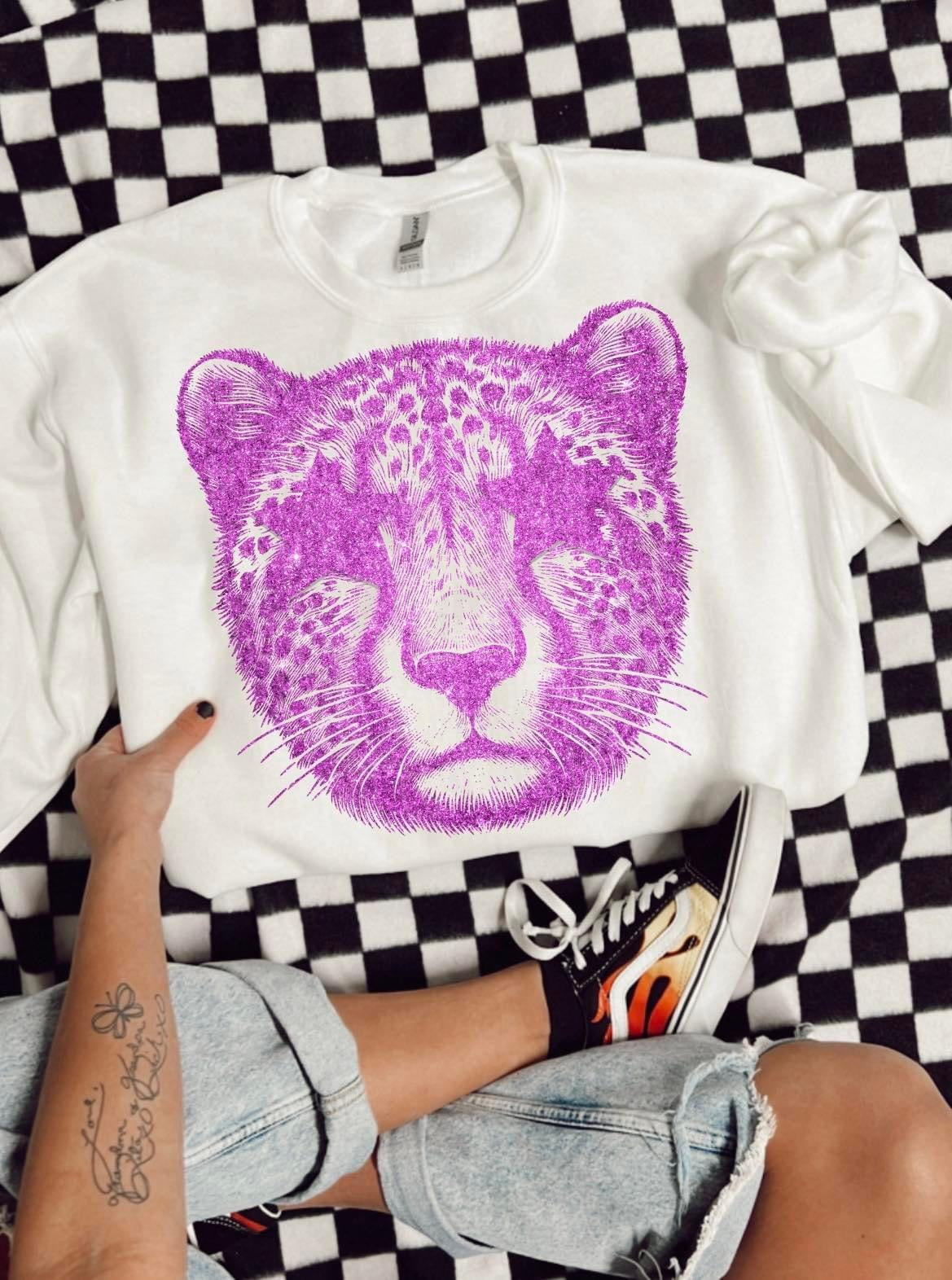Star Eyed Cheetah-PURPLE