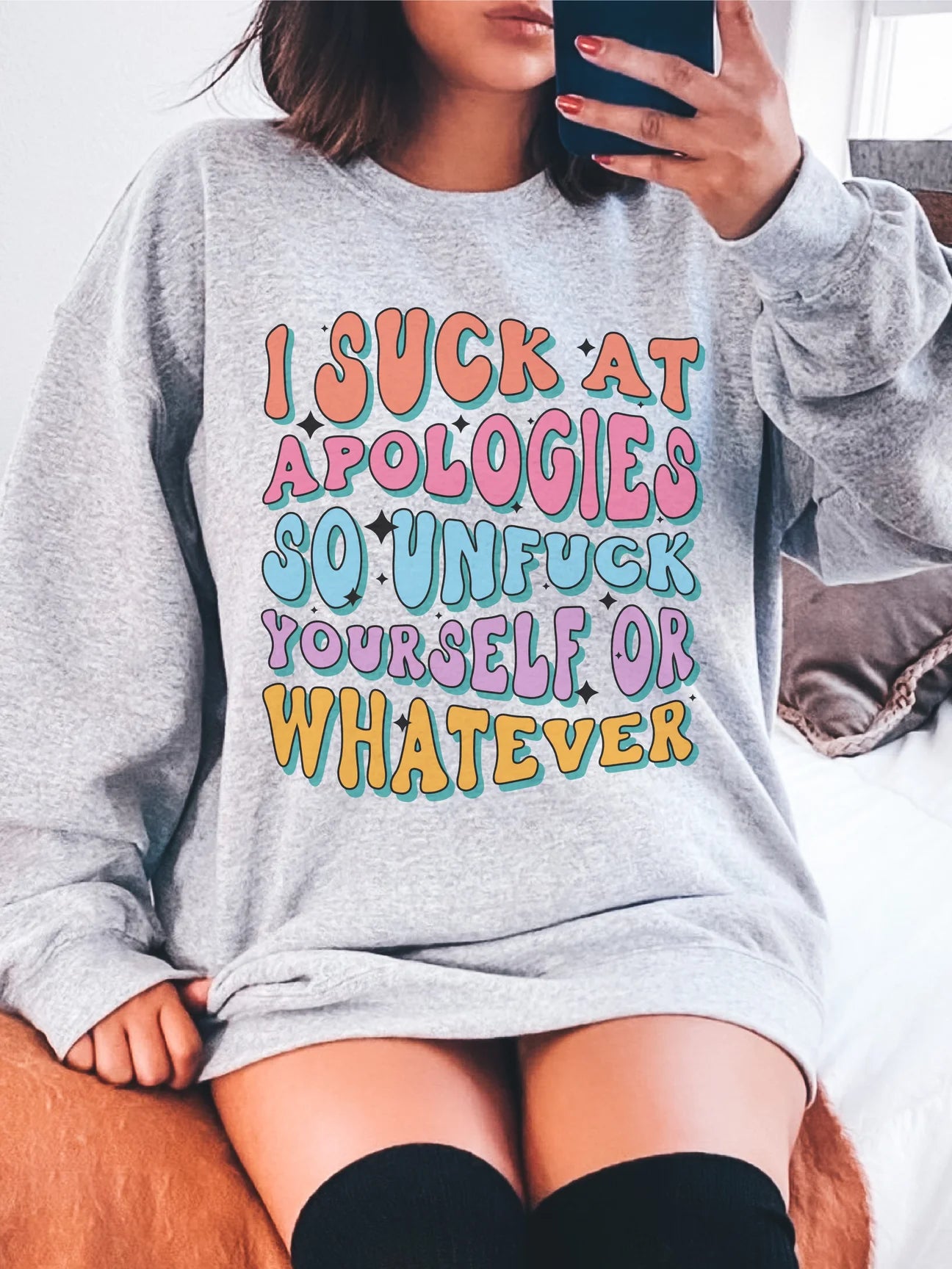 I suck at apologies so unfuck yourself or whatever