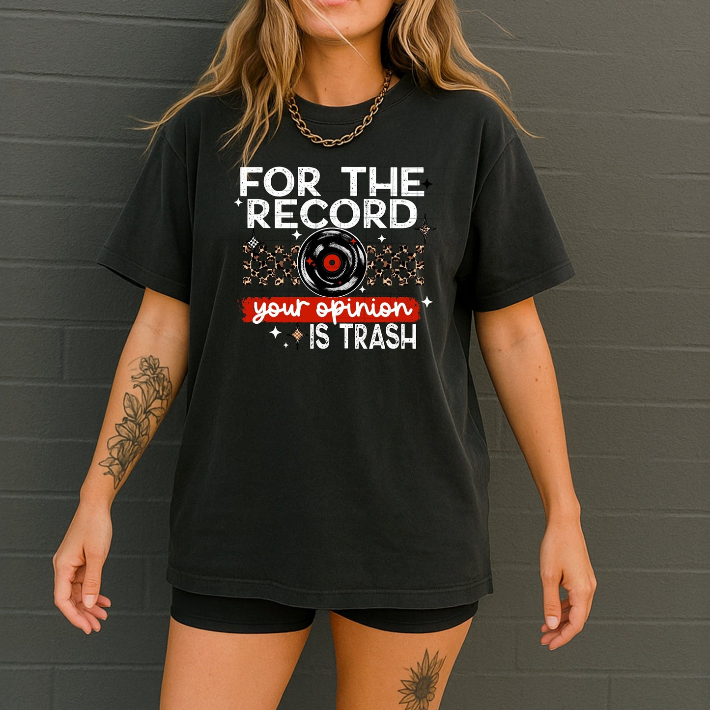 FOR THE RECORD YOUR OPINON IS TRASH