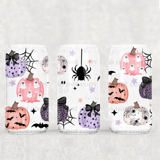 Spiders & Pumpkins - UV Libby Wrap