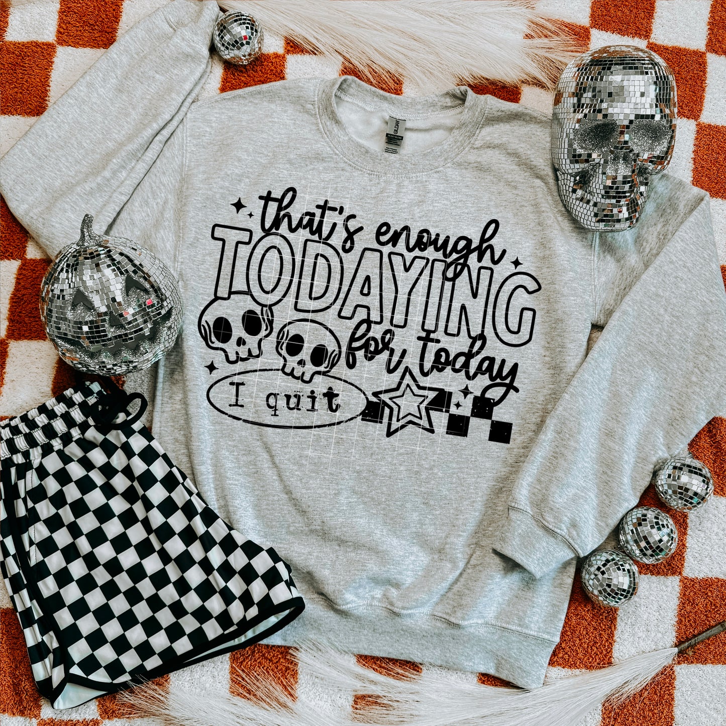 That's enough todaying for today (black)