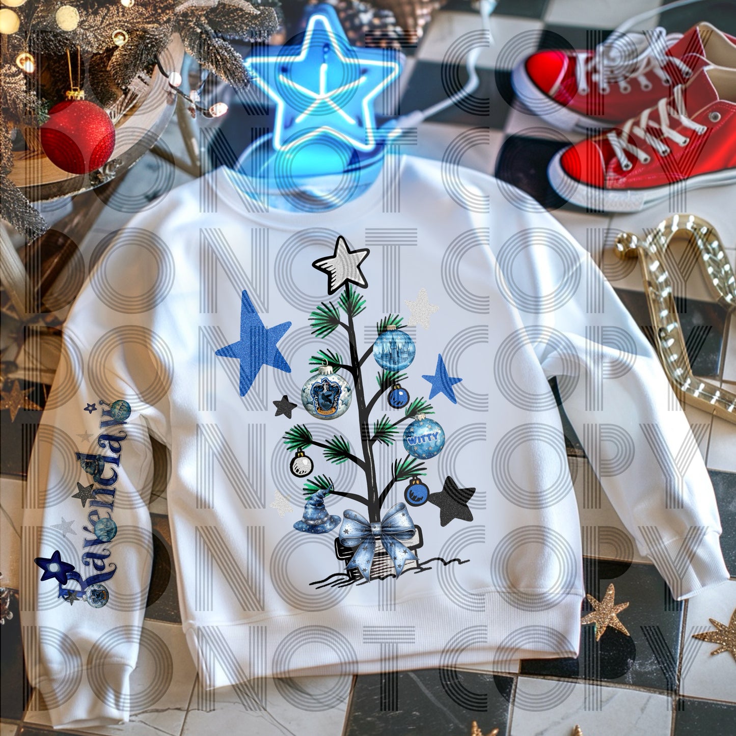 Ravenclaw Christmas Tree-Sleeve