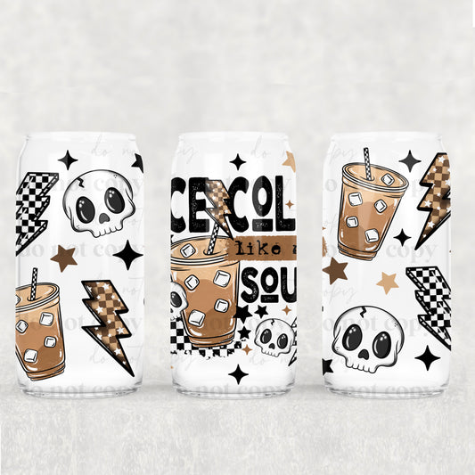 ICE COLD LIKE MY SOUL - UV Libby Wrap