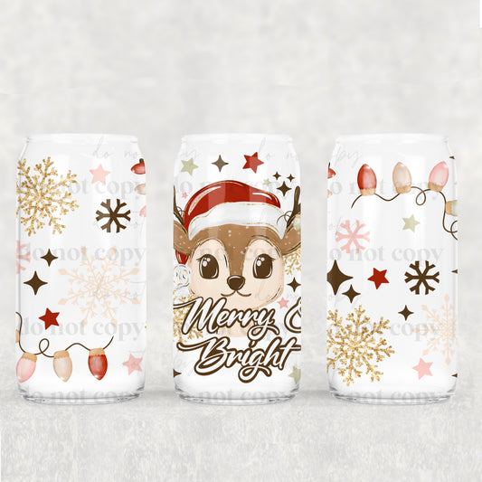 MERRY AND BRIGHT DEAR - UV Libby Wrap