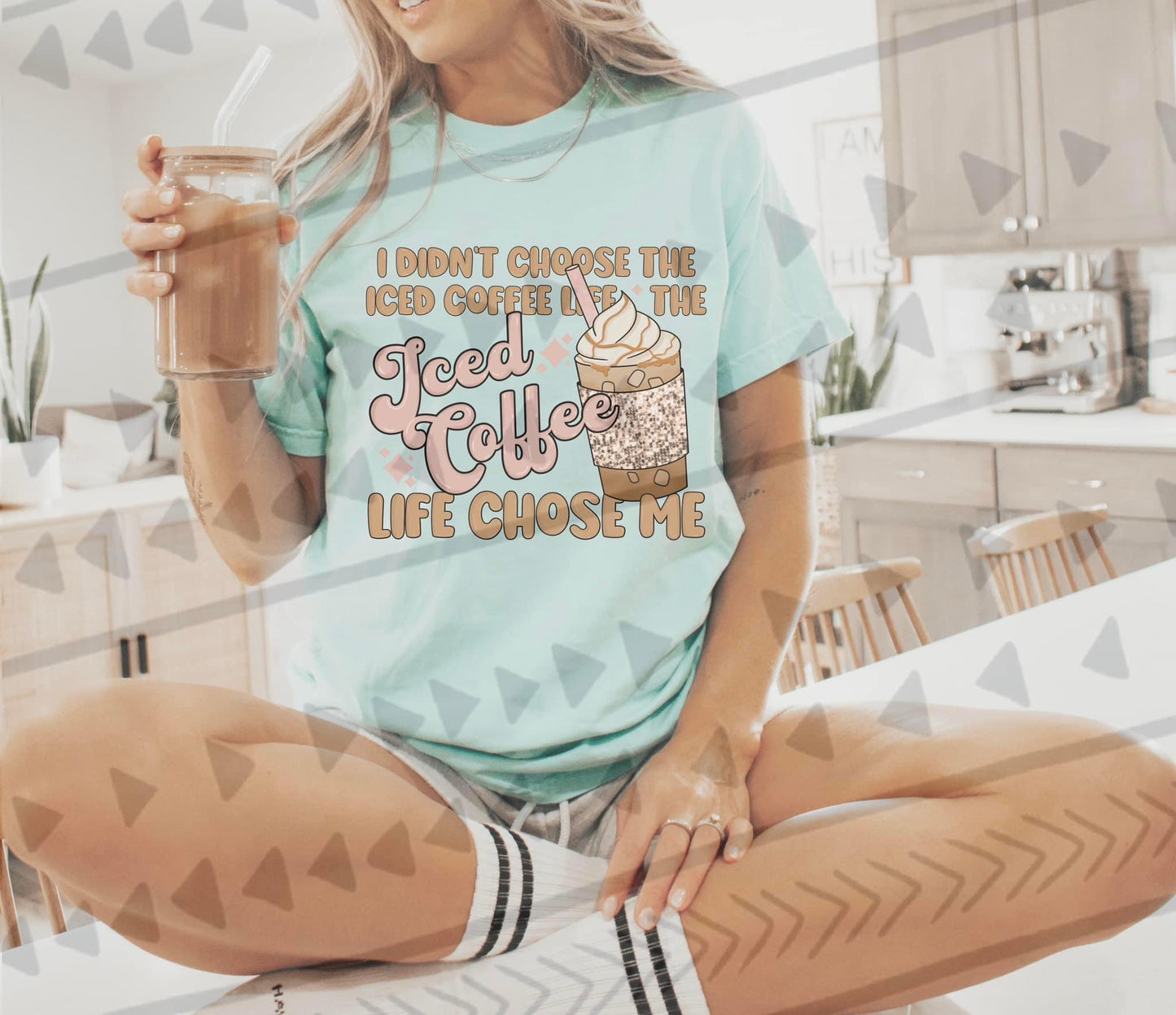 I didn't choose the iced coffee life