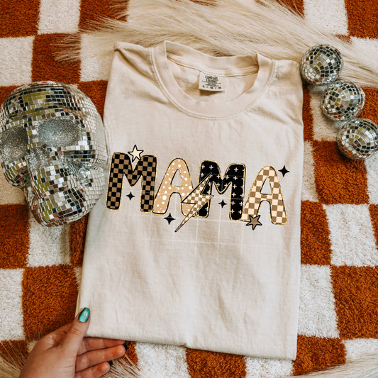 Neutral Mama w/Lightening Bolt