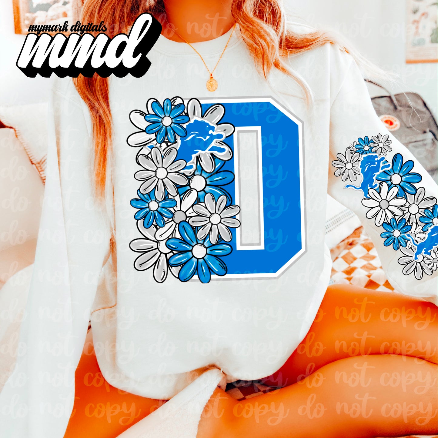 Floral Lions - SLEEVE
