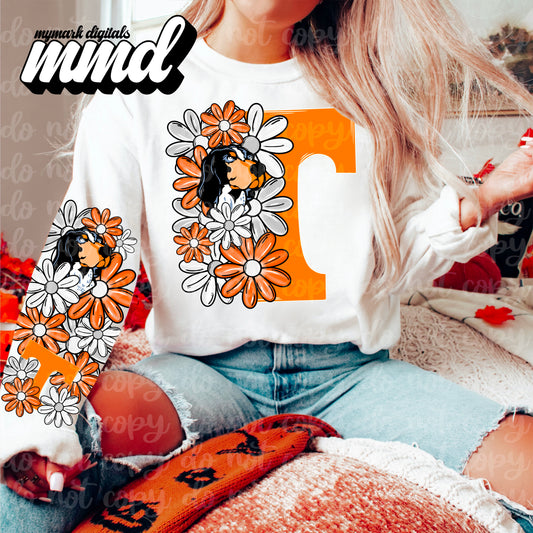 Floral Tennessee Vols - SLEEVE