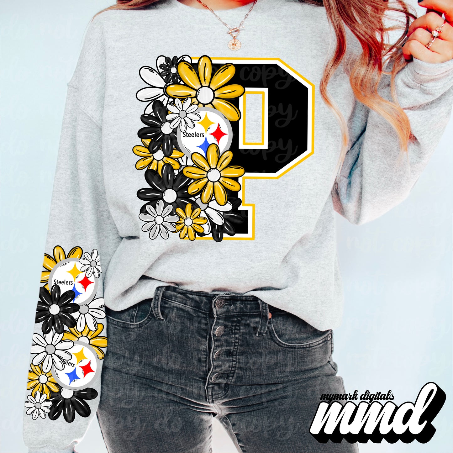 Floral Pittsburgh  Steelers - CHEST