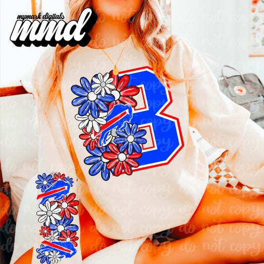Floral Bills - SLEEVE