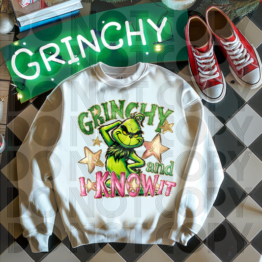 Grinchy and I know it