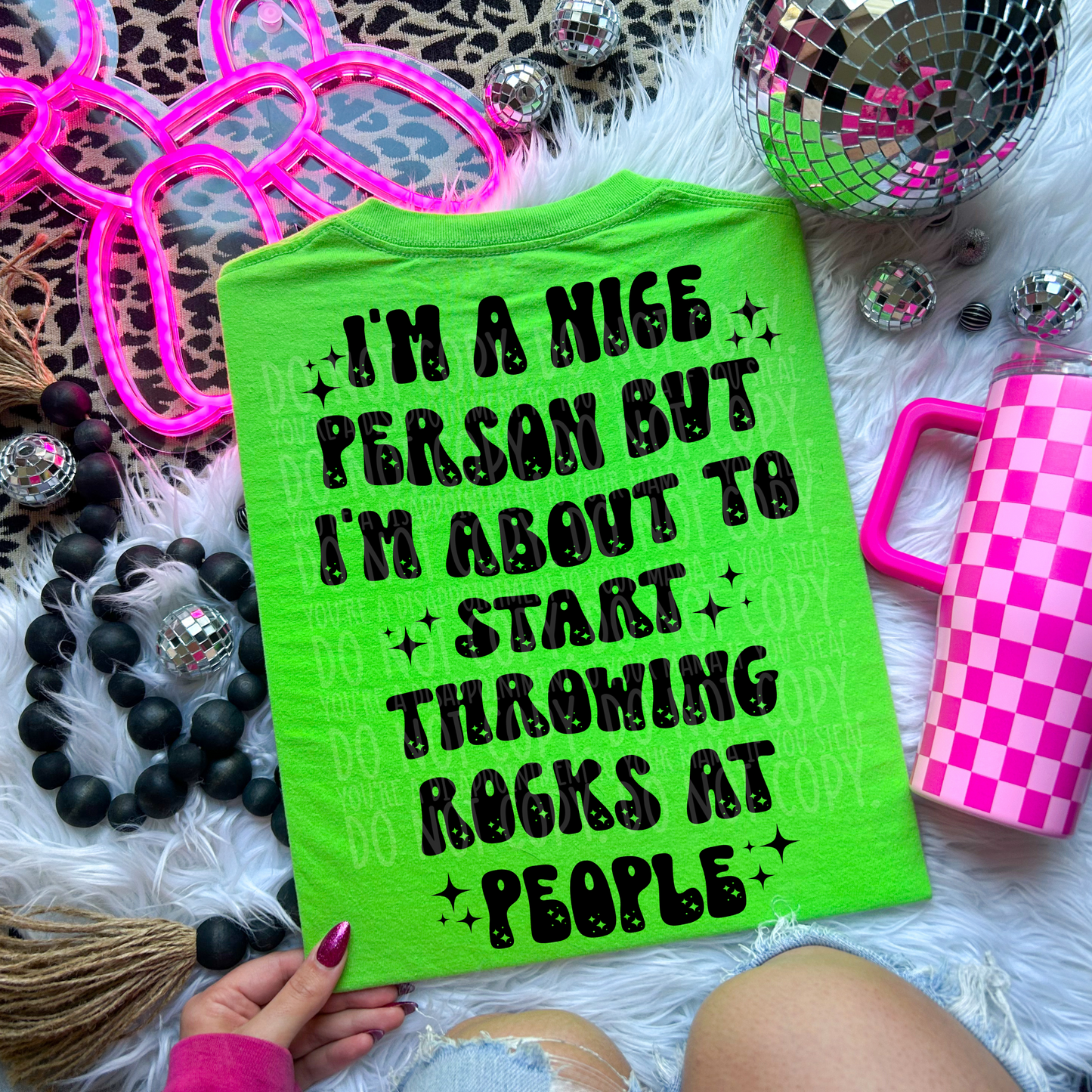 Throwing Rocks at People