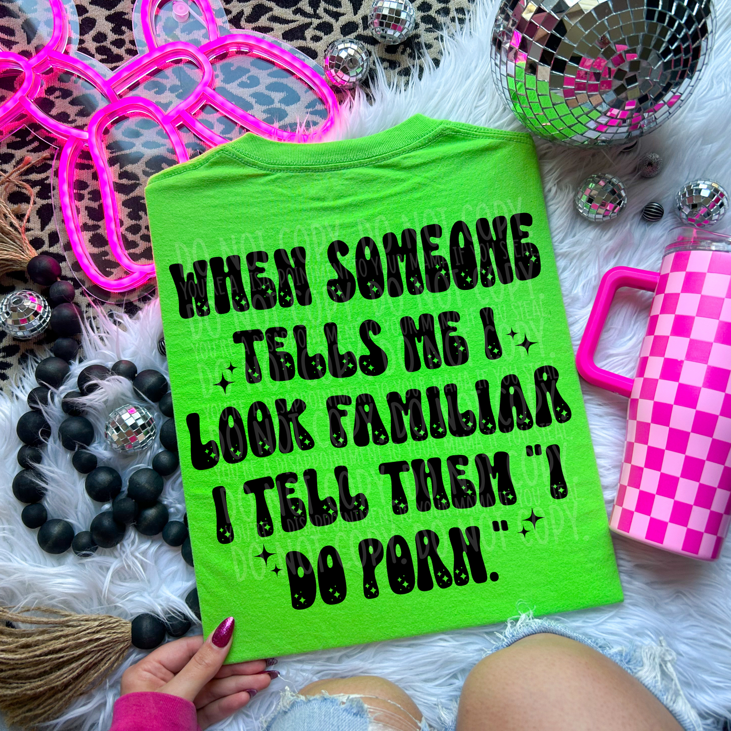 "I do porn."