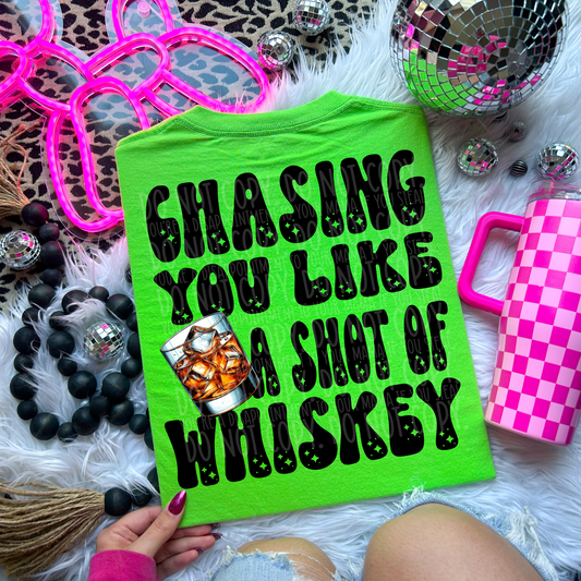 A shot of whiskey