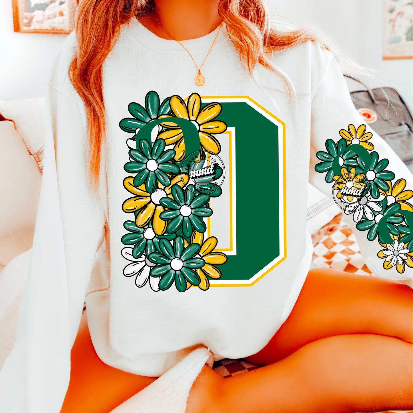 Floral Oregon Ducks - SLEEVE