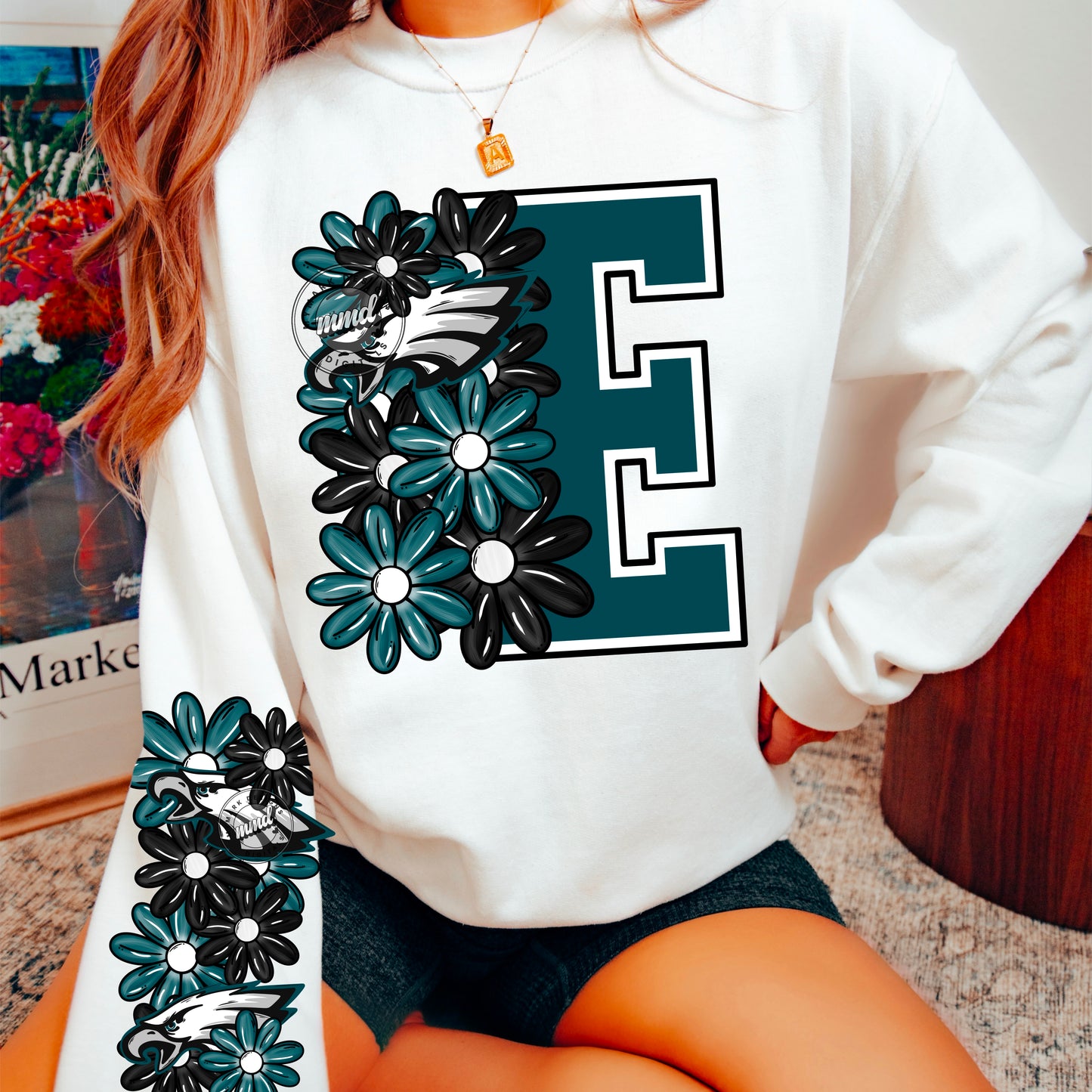 Floral Philly Eagles - CHEST