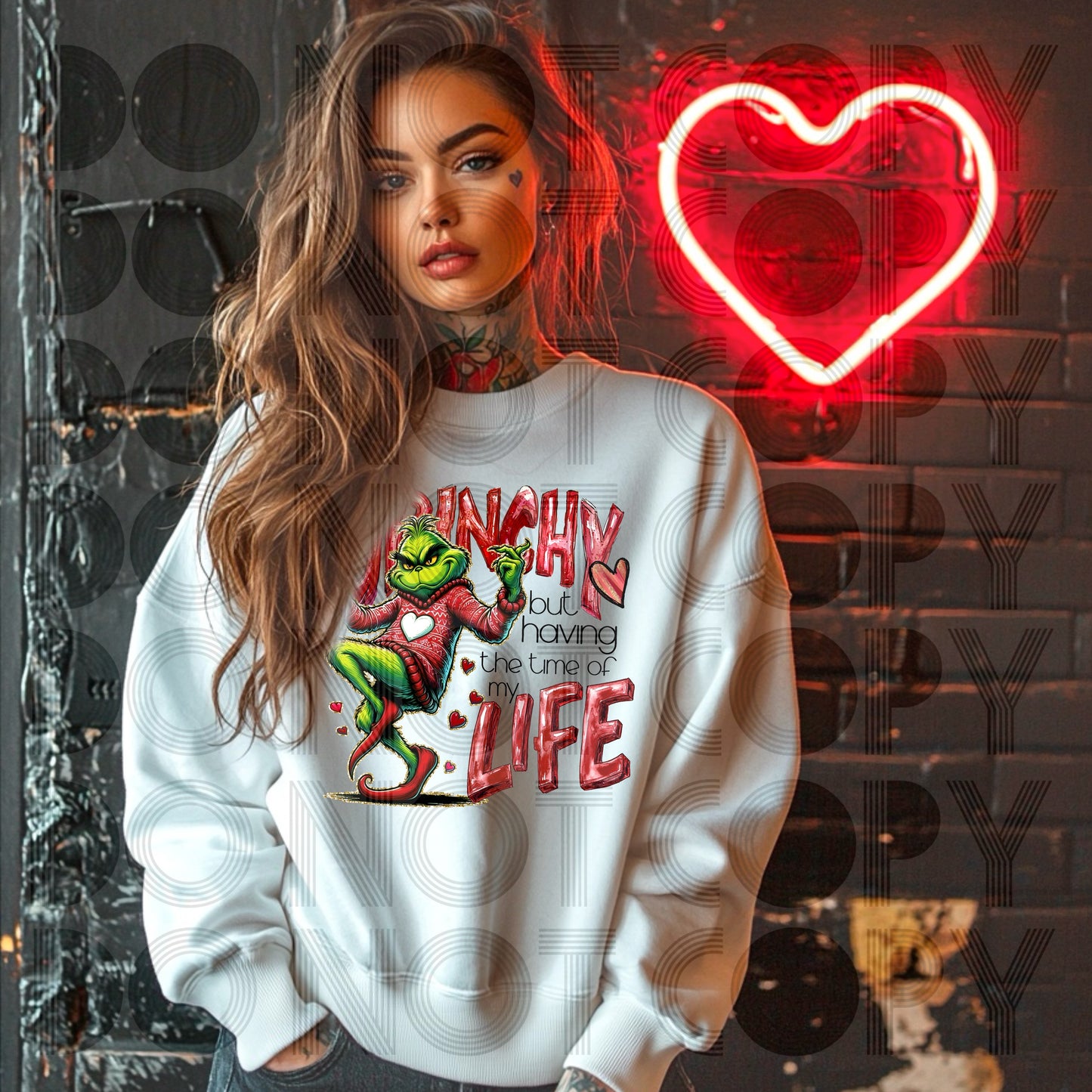 Grinchy but having the time of my life