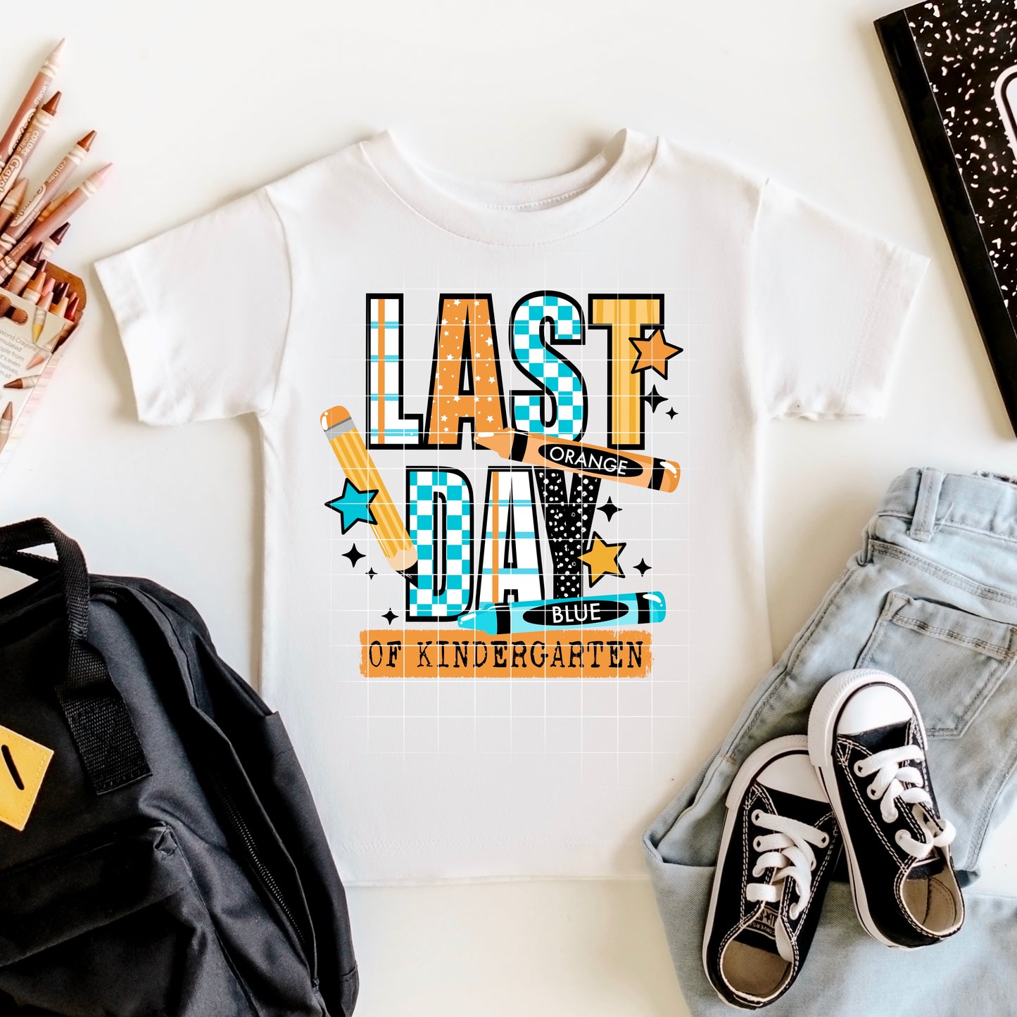 Last Day Of Kindergarten (blue)