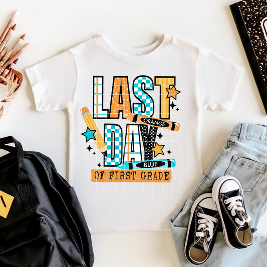 Last Day Of First Grade (blue)