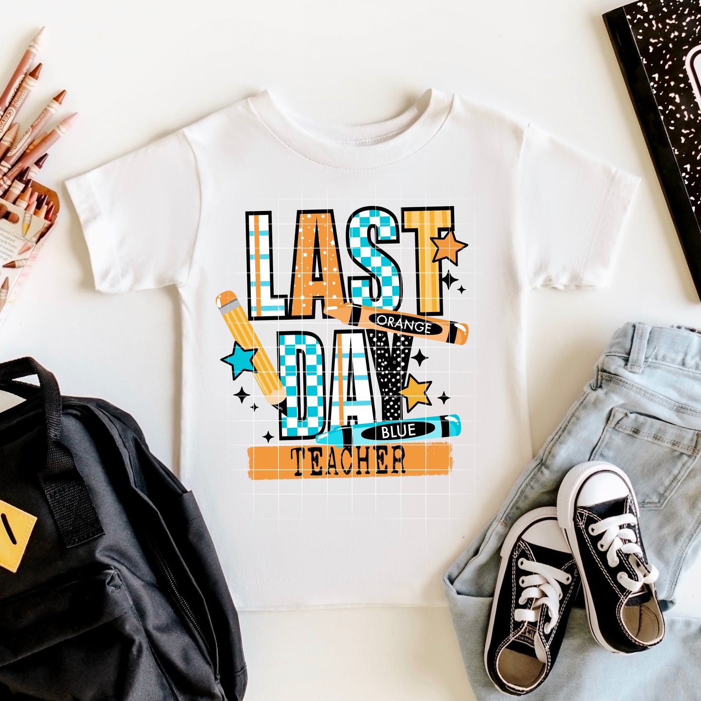 Last Day Teacher (blue)