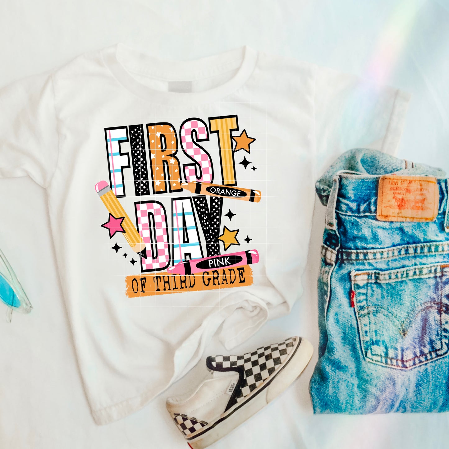 First Day Of Third Grade (pink)