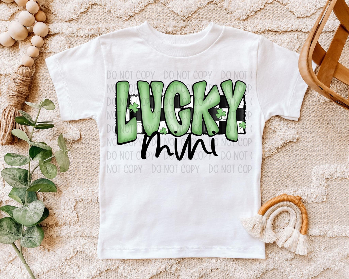 Lucky Mini Checkered - DTF Transfer