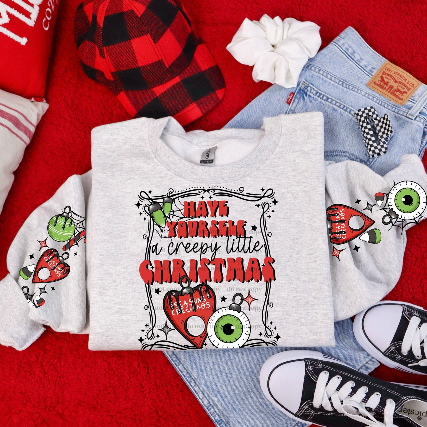 Have yourself a creepy little Christmas (Sleeves)