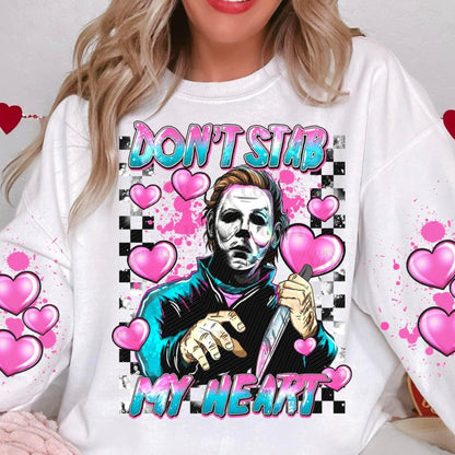 Don't Stab My Heart Michael SLEEVE -DTF Transfer
