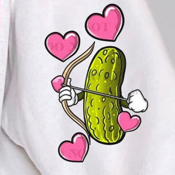 Pickle Lovers Paint Me Green SLEEVE-DTF Transfer