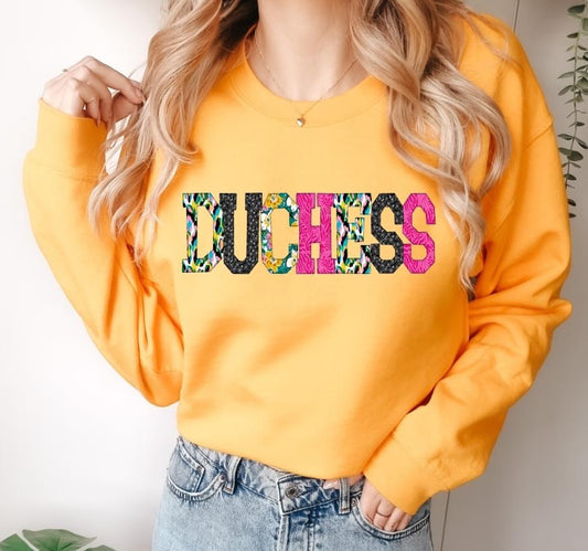 DUCHESS (Mixed Print Letters) - DTF Transfer