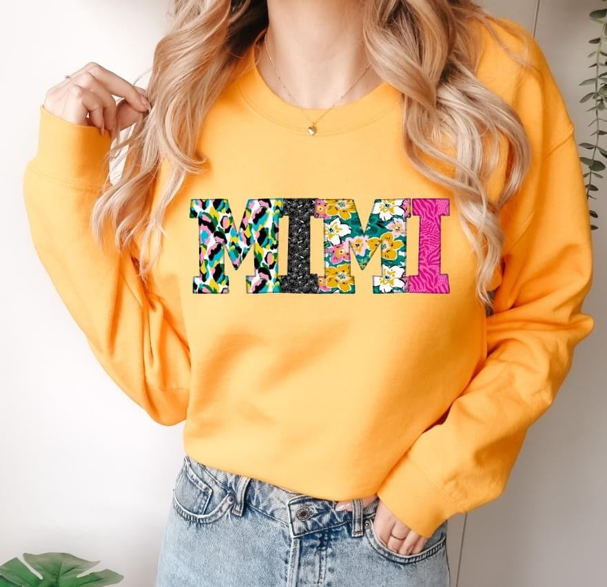 MIMI (Mixed Print Letters) - DTF Transfer